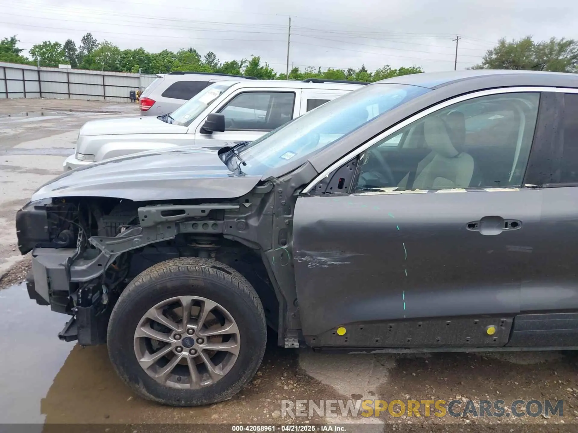 6 fotografías del automóvil dañado 1FMCU9G66MUA37712 FORD ESCAPE 2021
