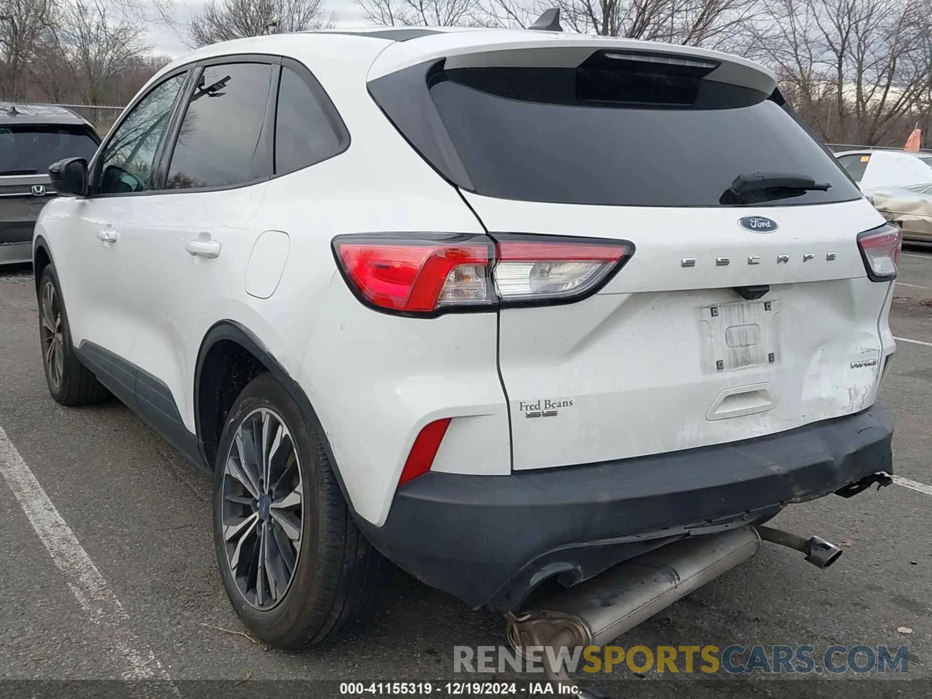 3 fotografías del automóvil dañado 1FMCU9G67MUA29912 FORD ESCAPE 2021