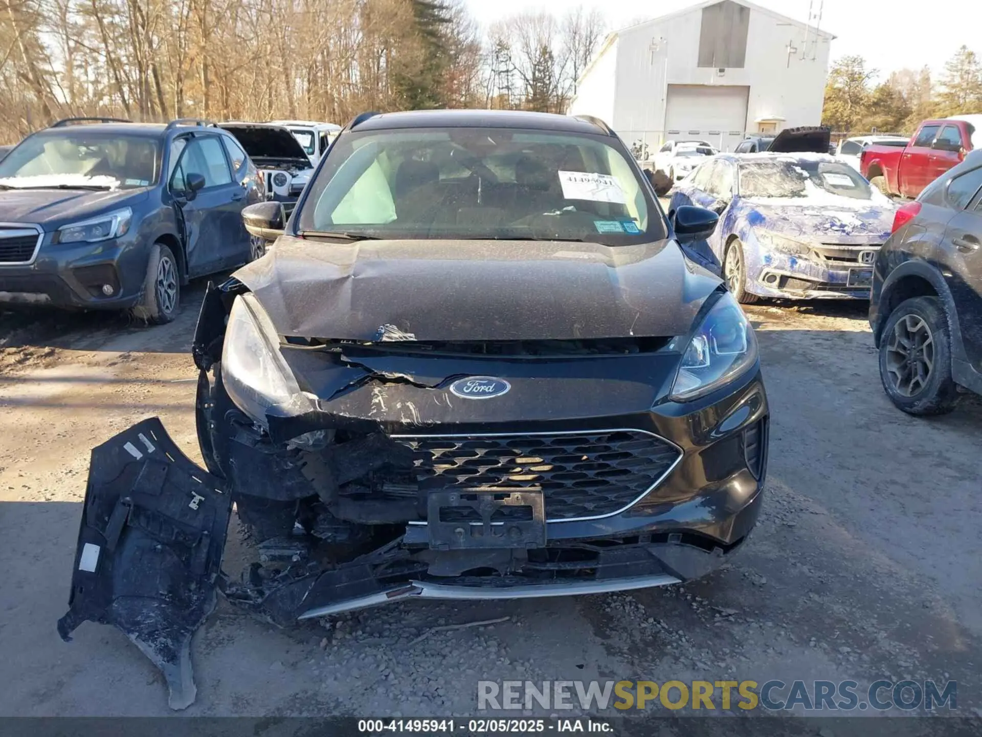 12 fotografías del automóvil dañado 1FMCU9G67MUA37444 FORD ESCAPE 2021