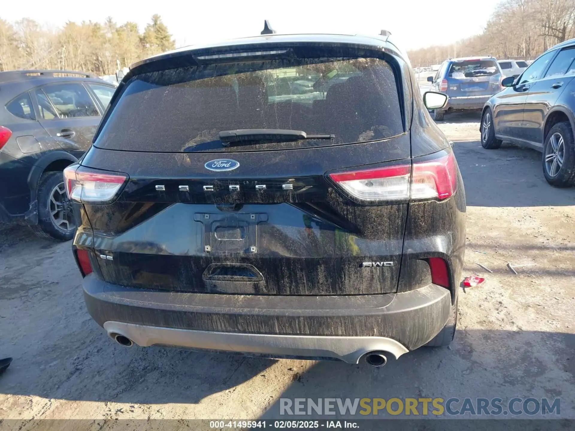 16 fotografías del automóvil dañado 1FMCU9G67MUA37444 FORD ESCAPE 2021