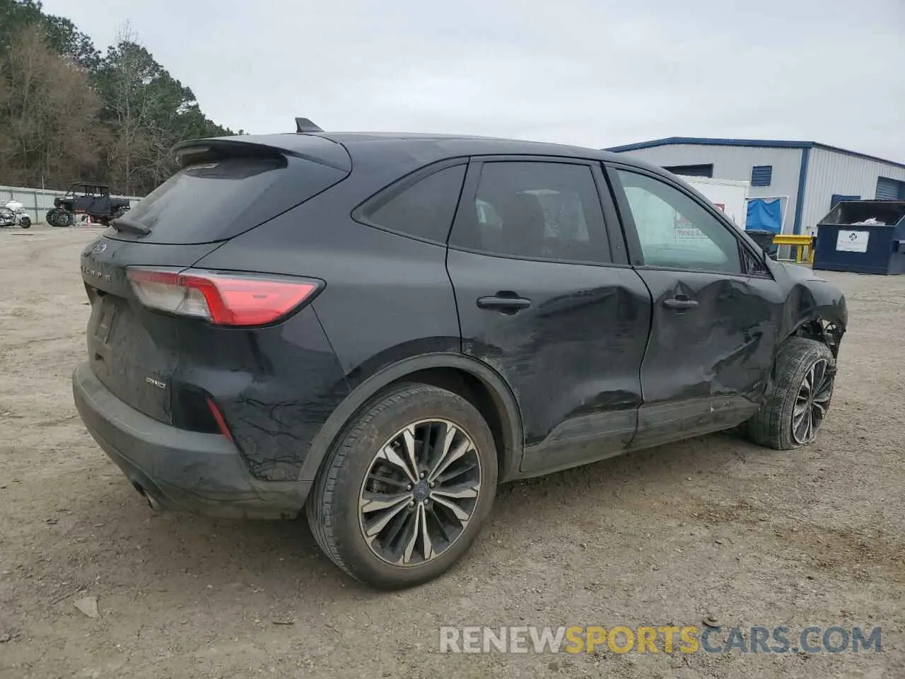 3 fotografías del automóvil dañado 1FMCU9G69MUA62183 FORD ESCAPE 2021