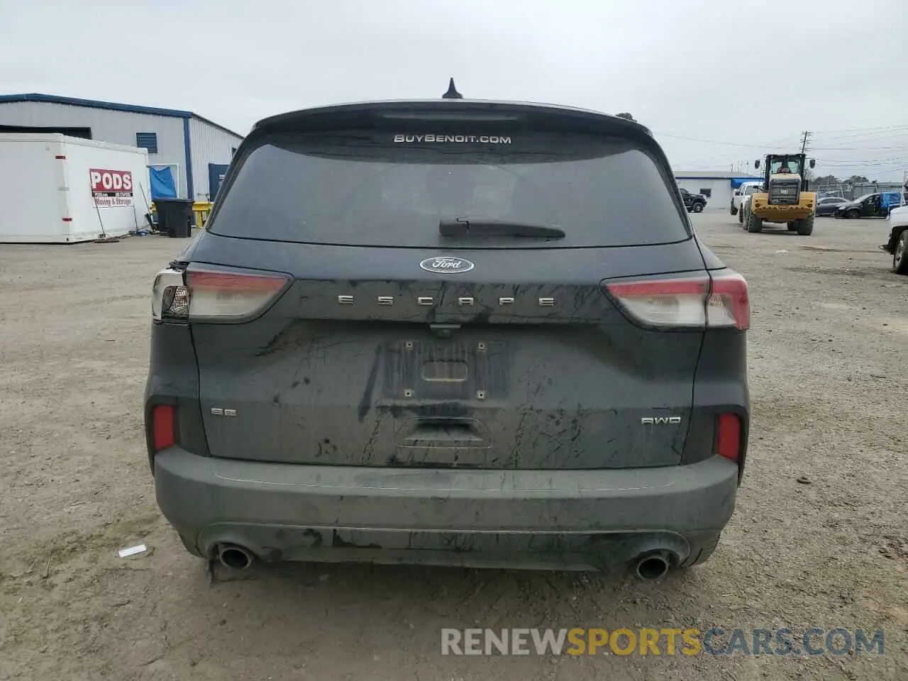 6 fotografías del automóvil dañado 1FMCU9G69MUA62183 FORD ESCAPE 2021