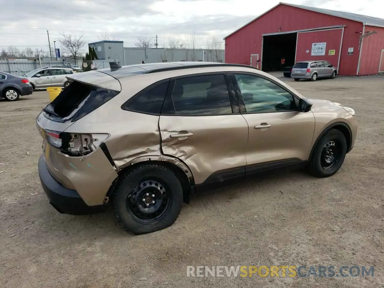 3 fotografías del automóvil dañado 1FMCU9G69MUA72731 FORD ESCAPE 2021