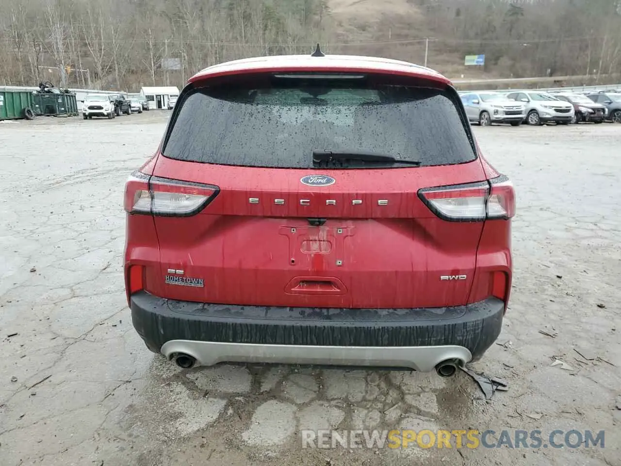 6 fotografías del automóvil dañado 1FMCU9G6XMUA19097 FORD ESCAPE 2021