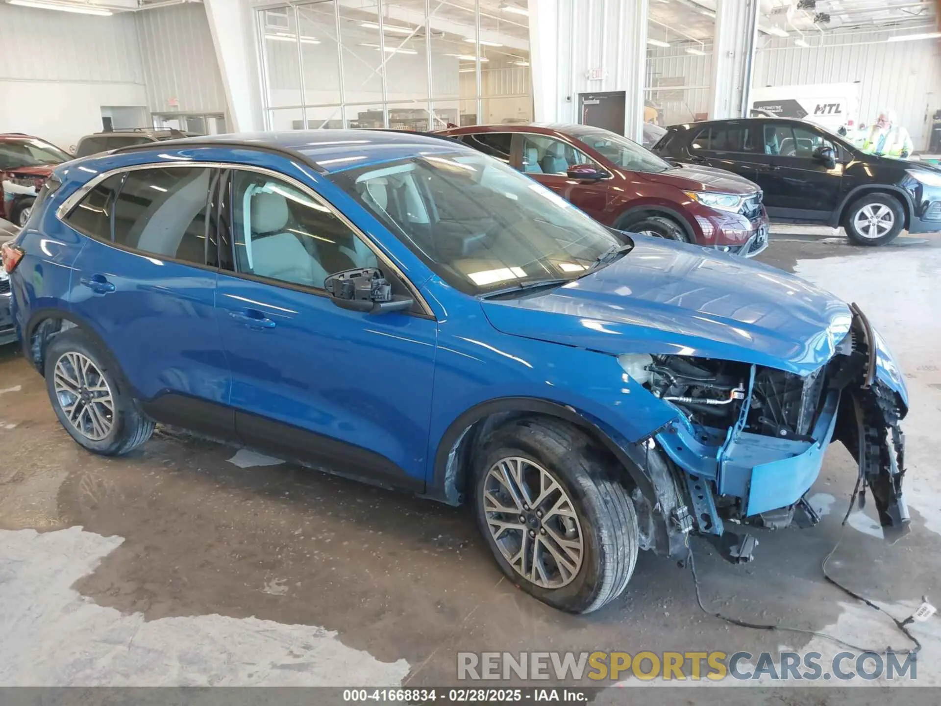 1 fotografías del automóvil dañado 1FMCU9H60MUA56545 FORD ESCAPE 2021