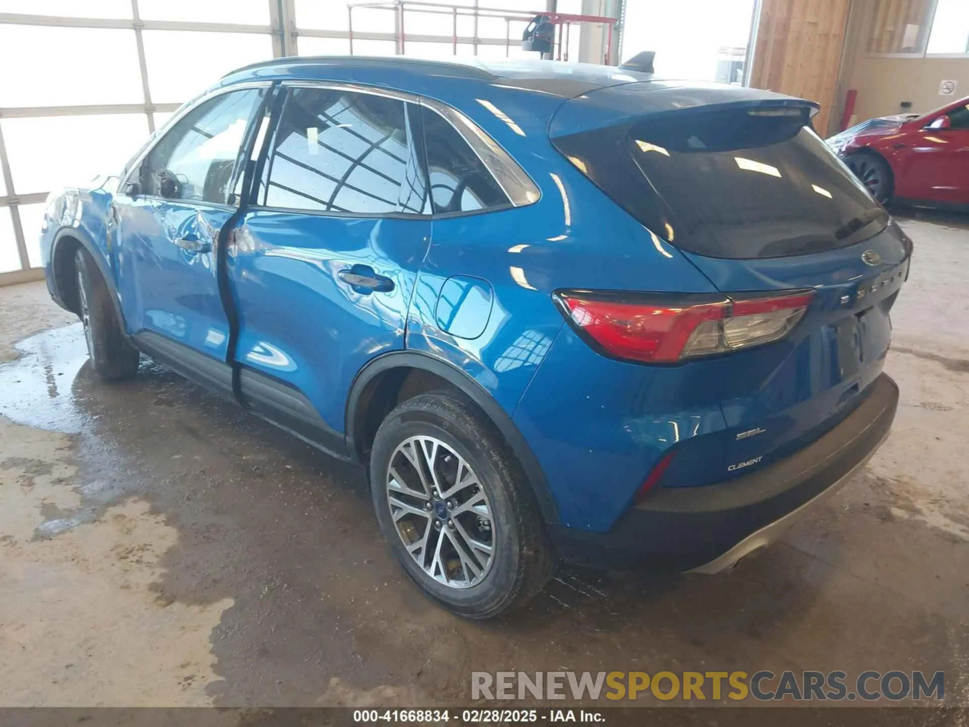 3 fotografías del automóvil dañado 1FMCU9H60MUA56545 FORD ESCAPE 2021