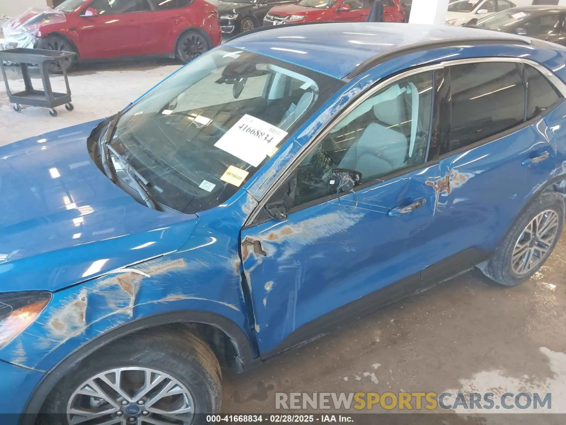 6 fotografías del automóvil dañado 1FMCU9H60MUA56545 FORD ESCAPE 2021
