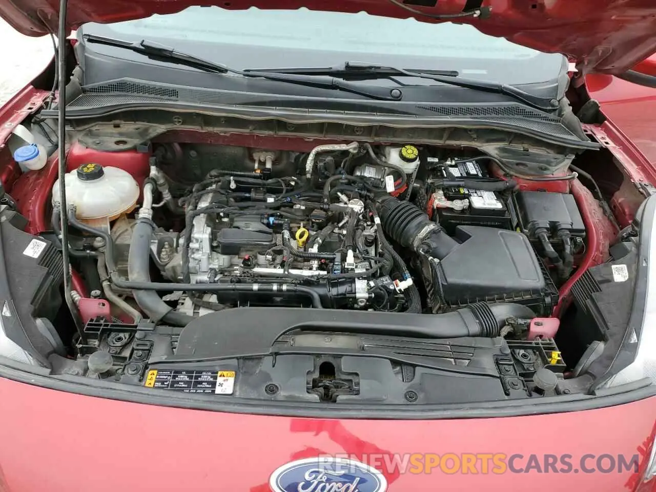 12 fotografías del automóvil dañado 1FMCU9H62MUB26952 FORD ESCAPE 2021