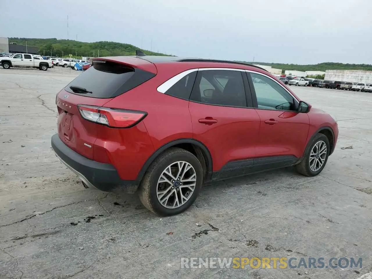 3 fotografías del automóvil dañado 1FMCU9H62MUB26952 FORD ESCAPE 2021