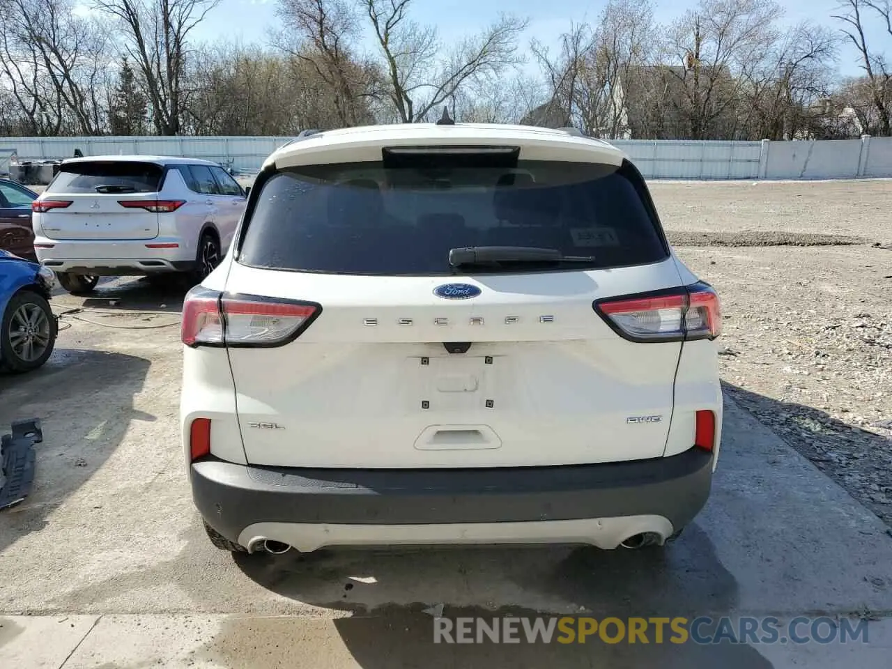 6 fotografías del automóvil dañado 1FMCU9H63MUA65675 FORD ESCAPE 2021