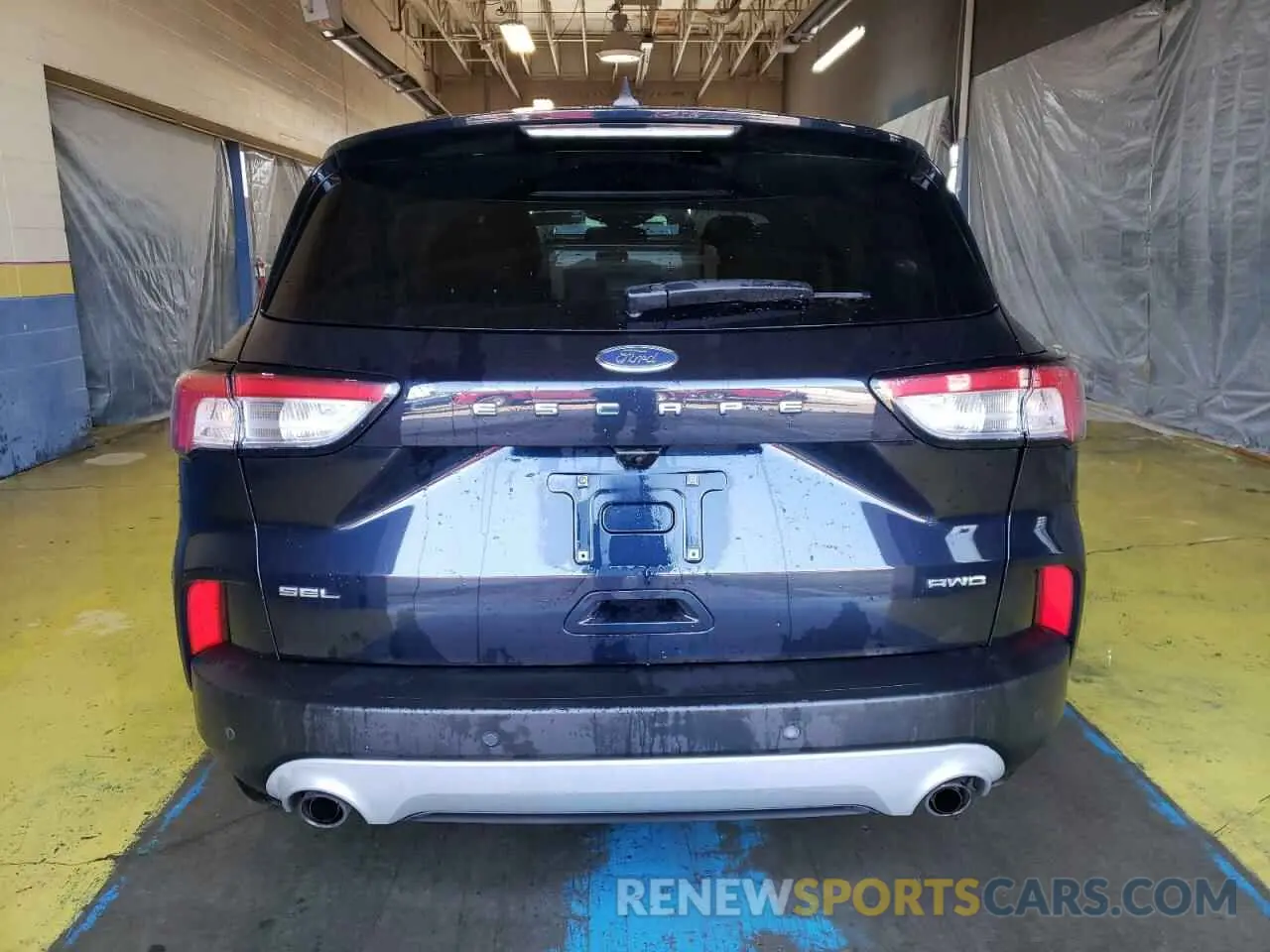 6 fotografías del automóvil dañado 1FMCU9H63MUA66051 FORD ESCAPE 2021