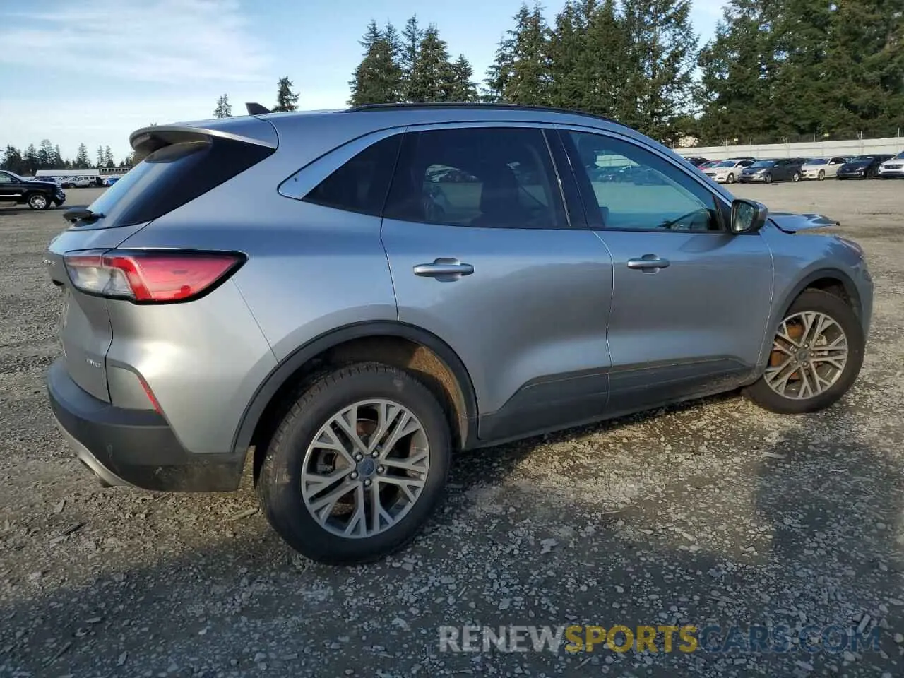 3 fotografías del automóvil dañado 1FMCU9H64MUA70707 FORD ESCAPE 2021