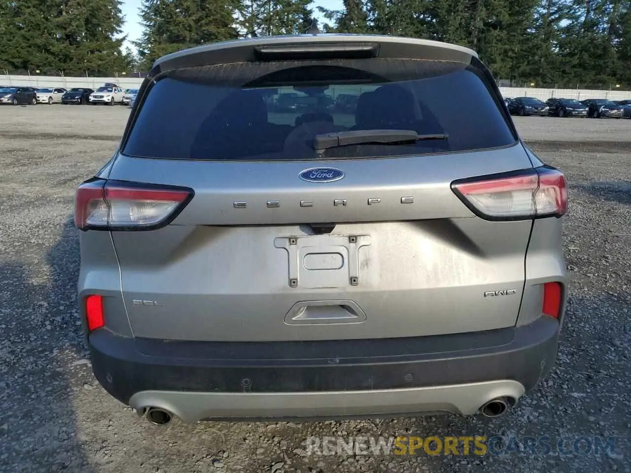6 fotografías del automóvil dañado 1FMCU9H64MUA70707 FORD ESCAPE 2021