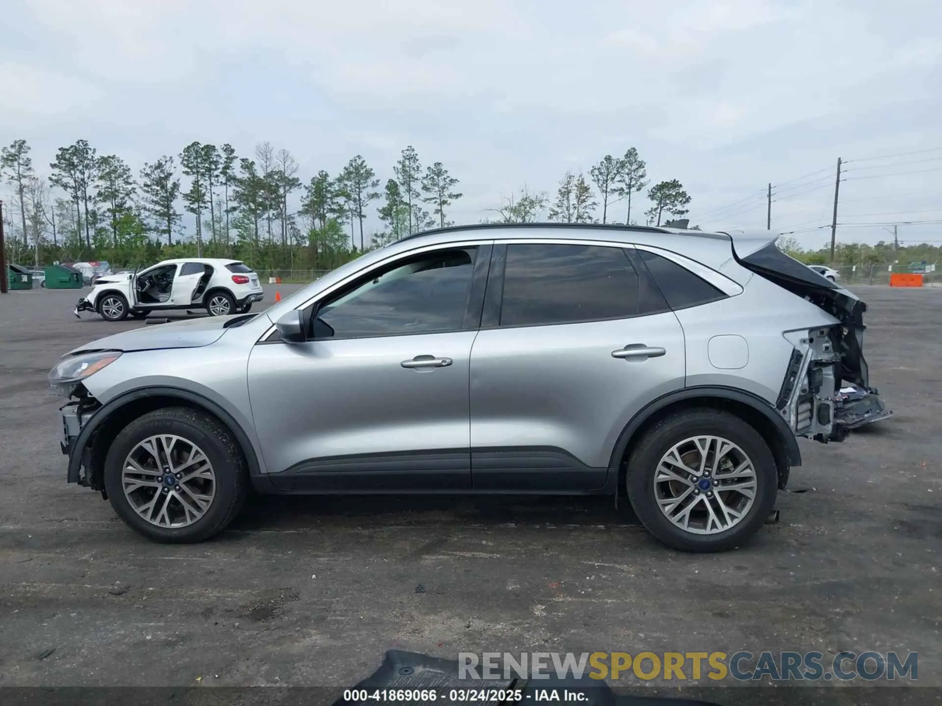 14 fotografías del automóvil dañado 1FMCU9H65MUA11214 FORD ESCAPE 2021