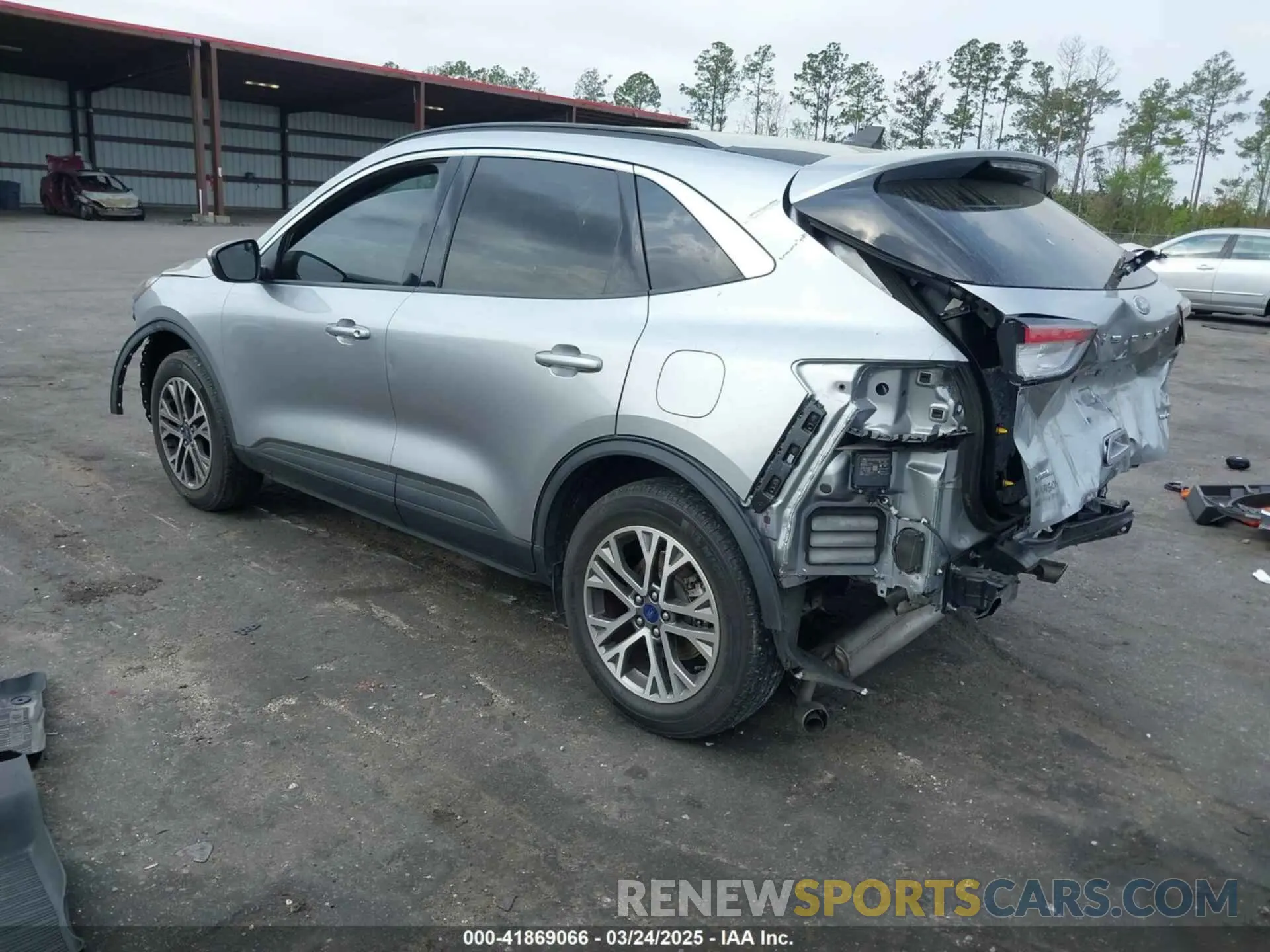 3 fotografías del automóvil dañado 1FMCU9H65MUA11214 FORD ESCAPE 2021