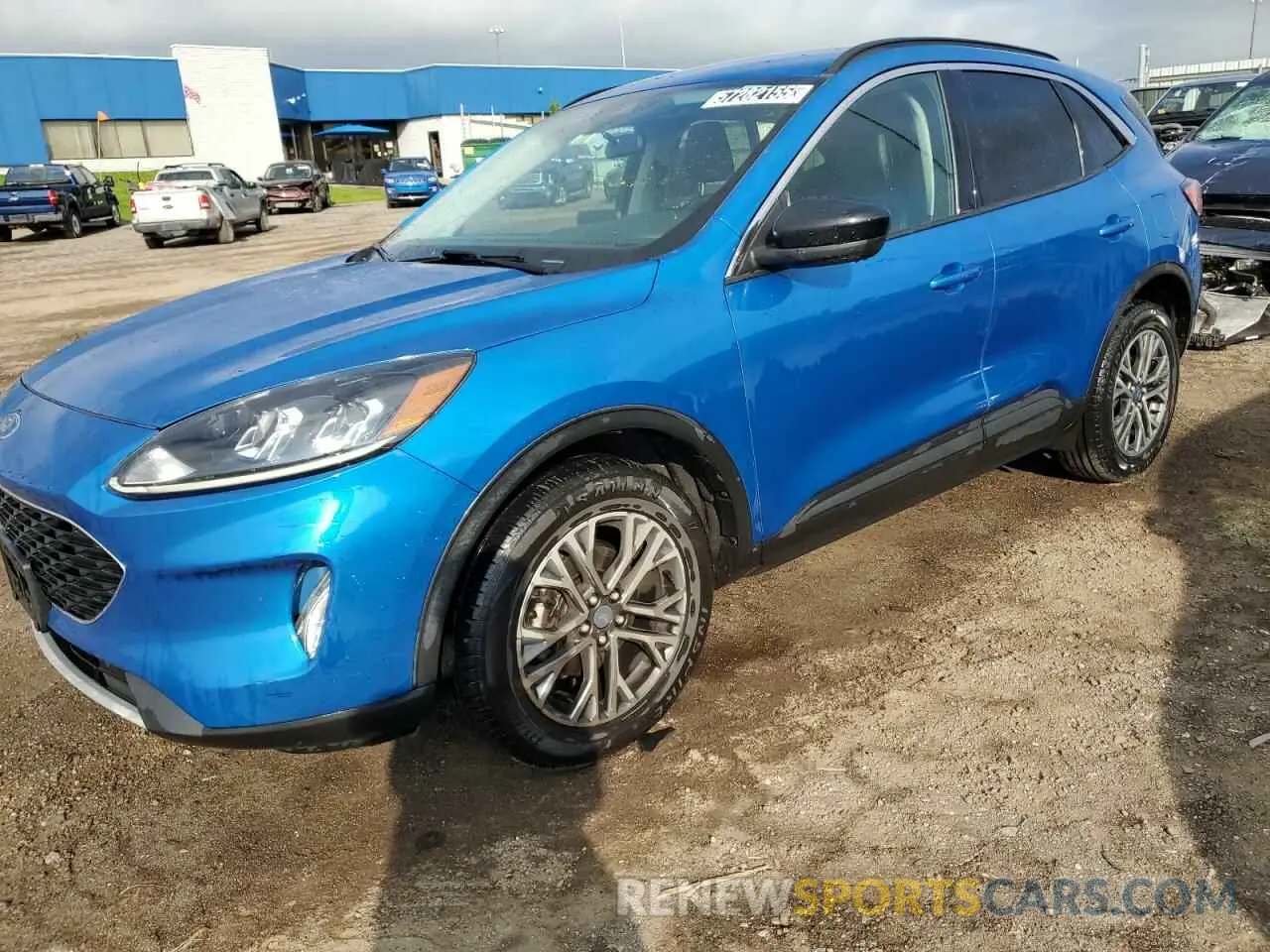 1 fotografías del automóvil dañado 1FMCU9H65MUA65788 FORD ESCAPE 2021