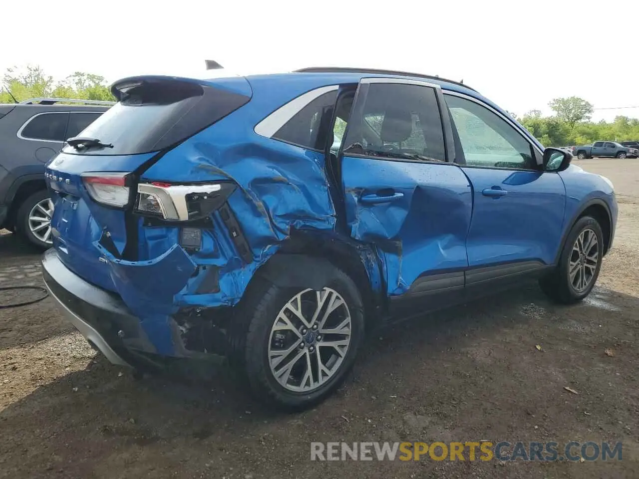 3 fotografías del automóvil dañado 1FMCU9H65MUA65788 FORD ESCAPE 2021