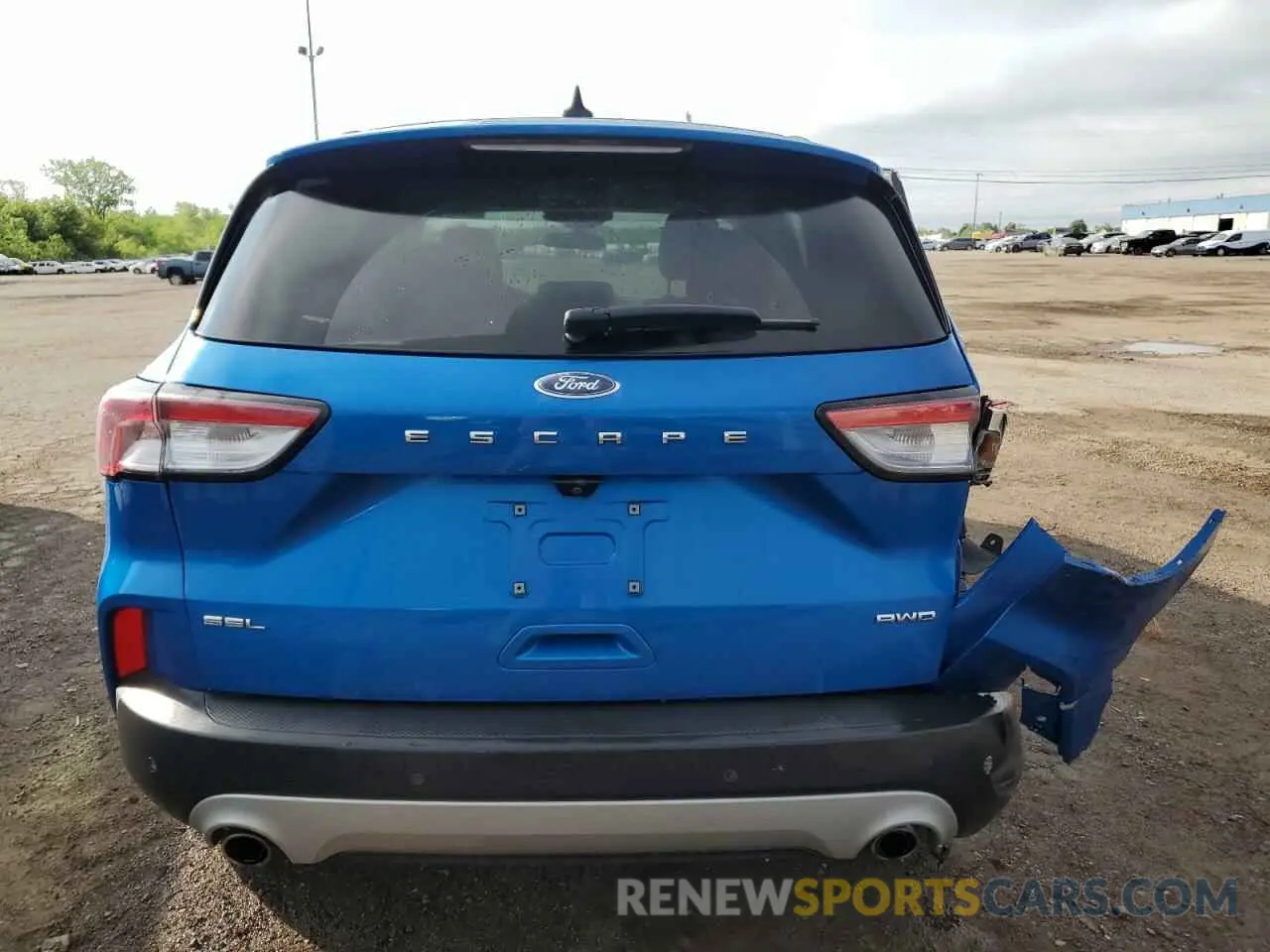 6 fotografías del automóvil dañado 1FMCU9H65MUA65788 FORD ESCAPE 2021