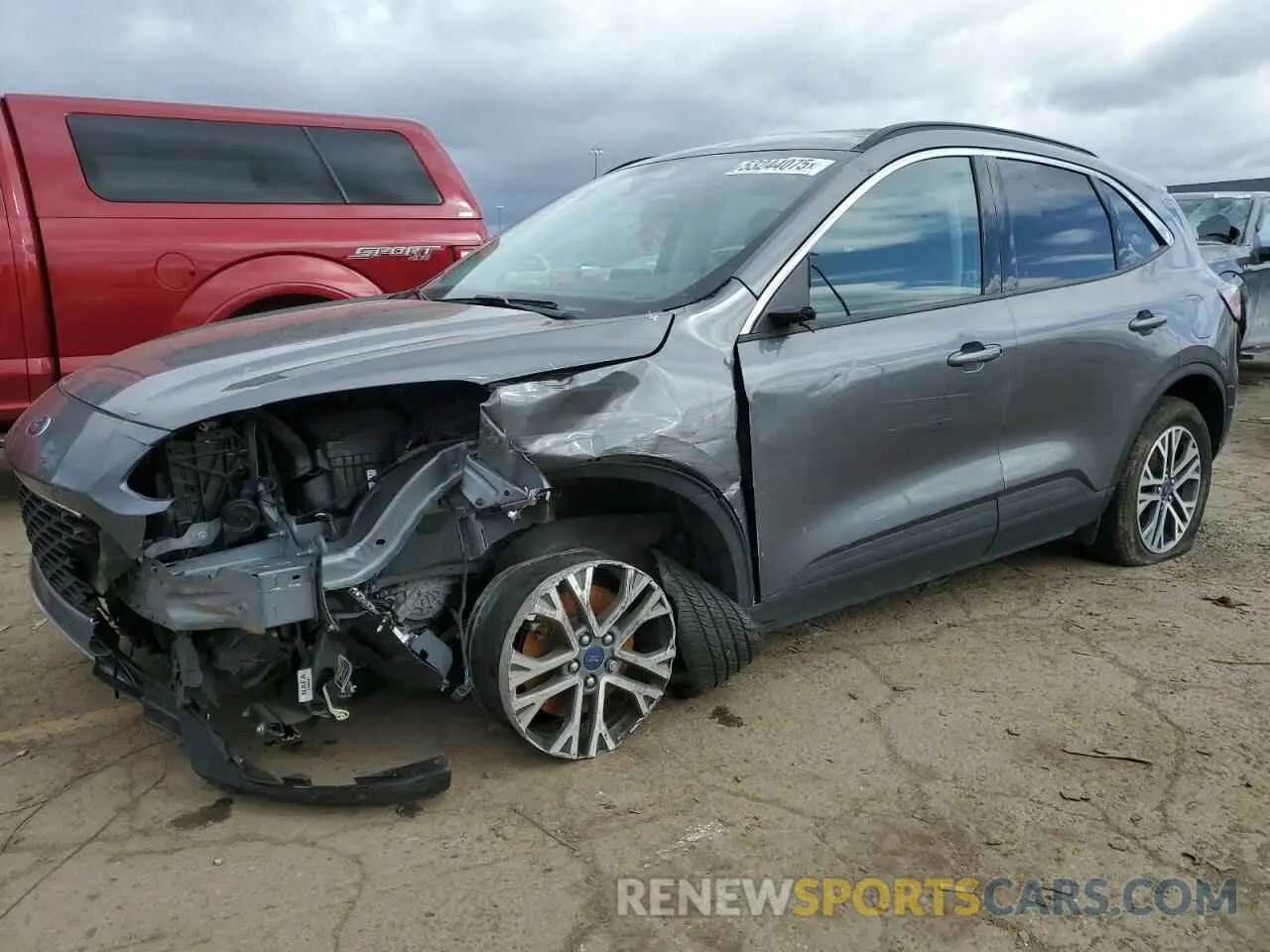 1 fotografías del automóvil dañado 1FMCU9H66MUA94457 FORD ESCAPE 2021
