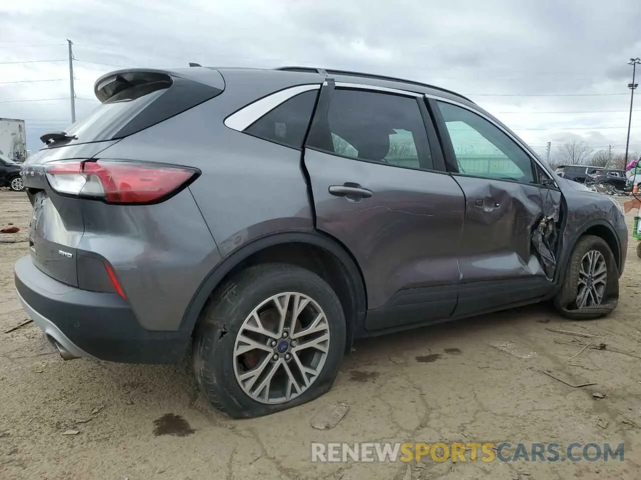 3 fotografías del automóvil dañado 1FMCU9H66MUA94457 FORD ESCAPE 2021