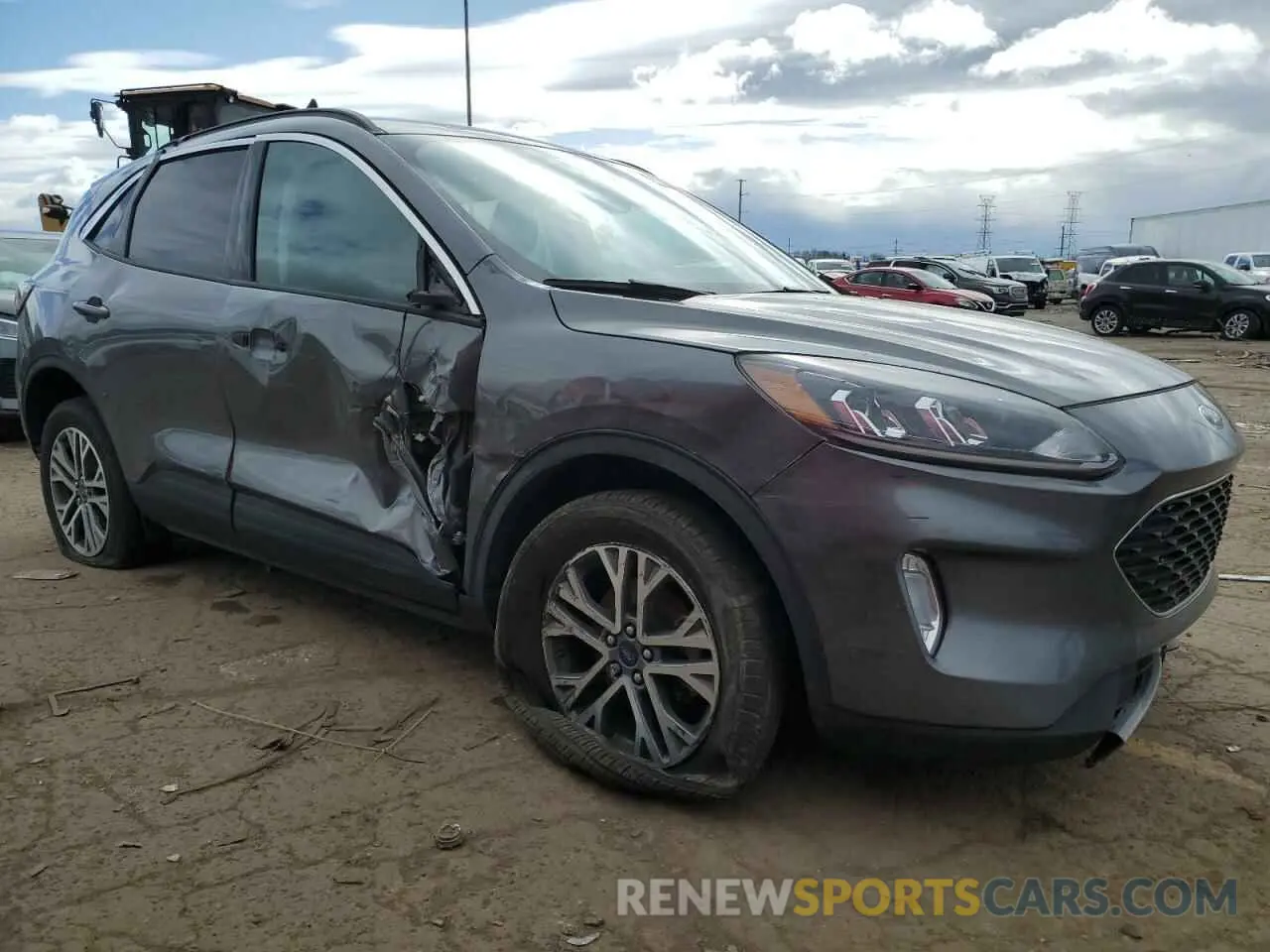 4 fotografías del automóvil dañado 1FMCU9H66MUA94457 FORD ESCAPE 2021