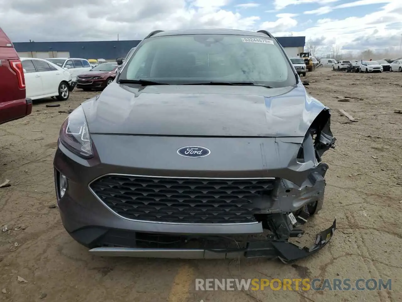 5 fotografías del automóvil dañado 1FMCU9H66MUA94457 FORD ESCAPE 2021