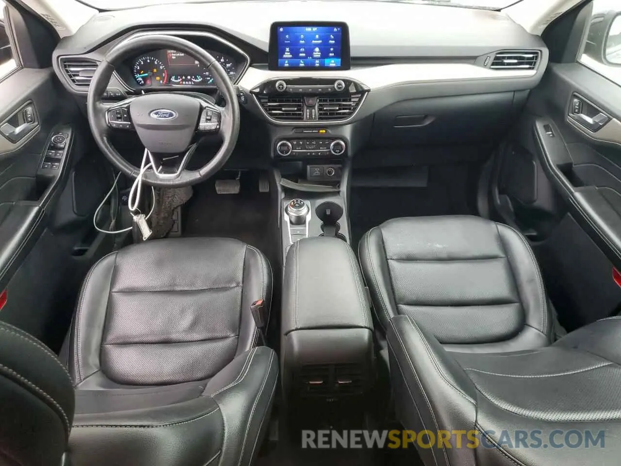 8 fotografías del automóvil dañado 1FMCU9H67MUA65808 FORD ESCAPE 2021