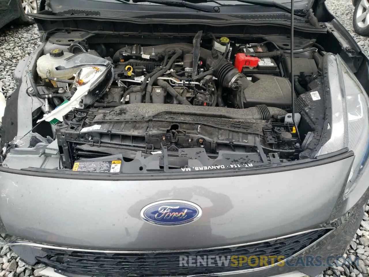 12 fotografías del automóvil dañado 1FMCU9H90MUA60766 FORD ESCAPE 2021