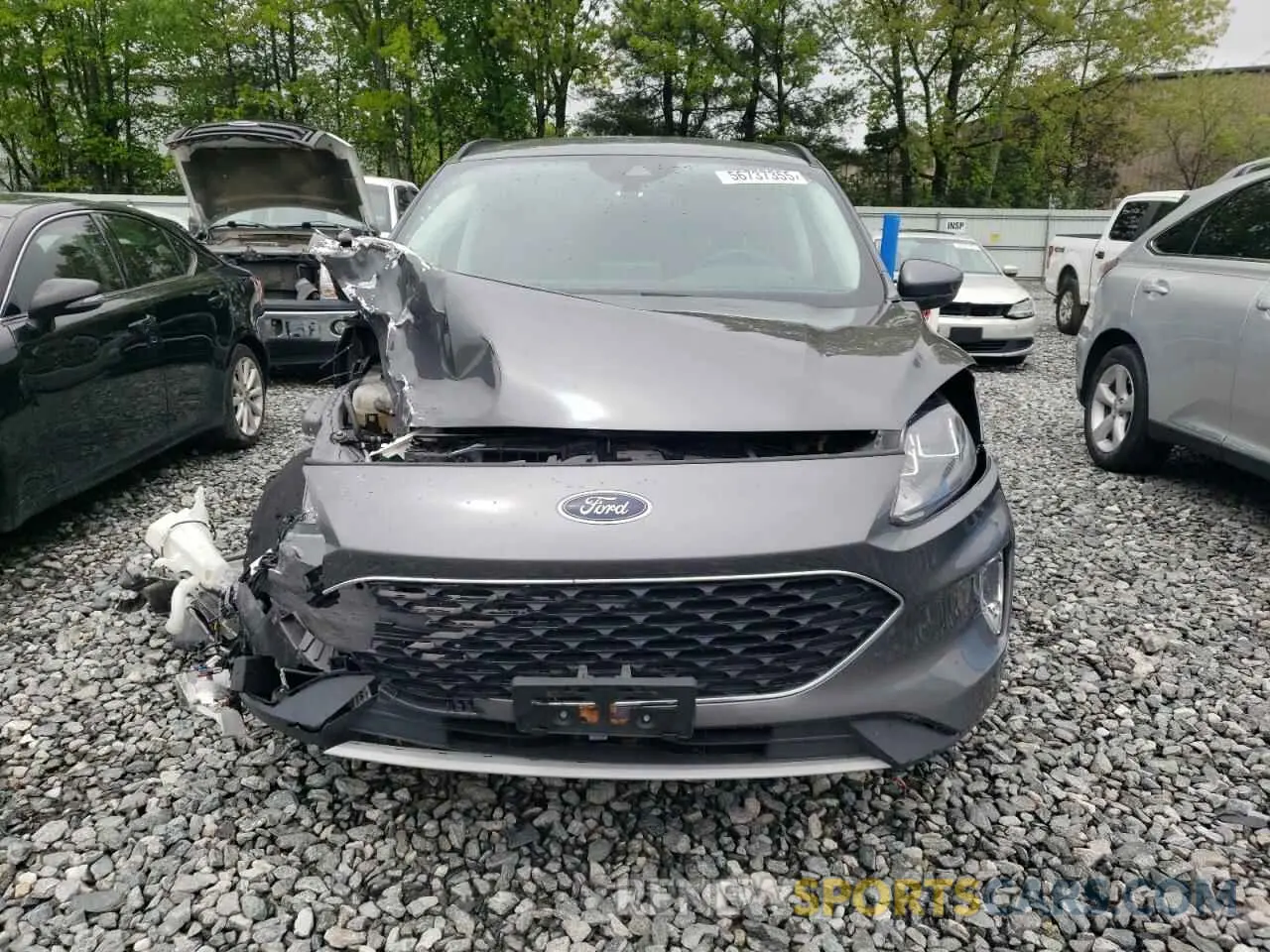 5 fotografías del automóvil dañado 1FMCU9H90MUA60766 FORD ESCAPE 2021