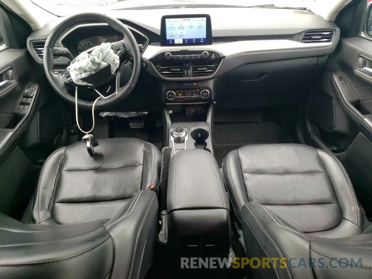 8 fotografías del automóvil dañado 1FMCU9H90MUA60766 FORD ESCAPE 2021
