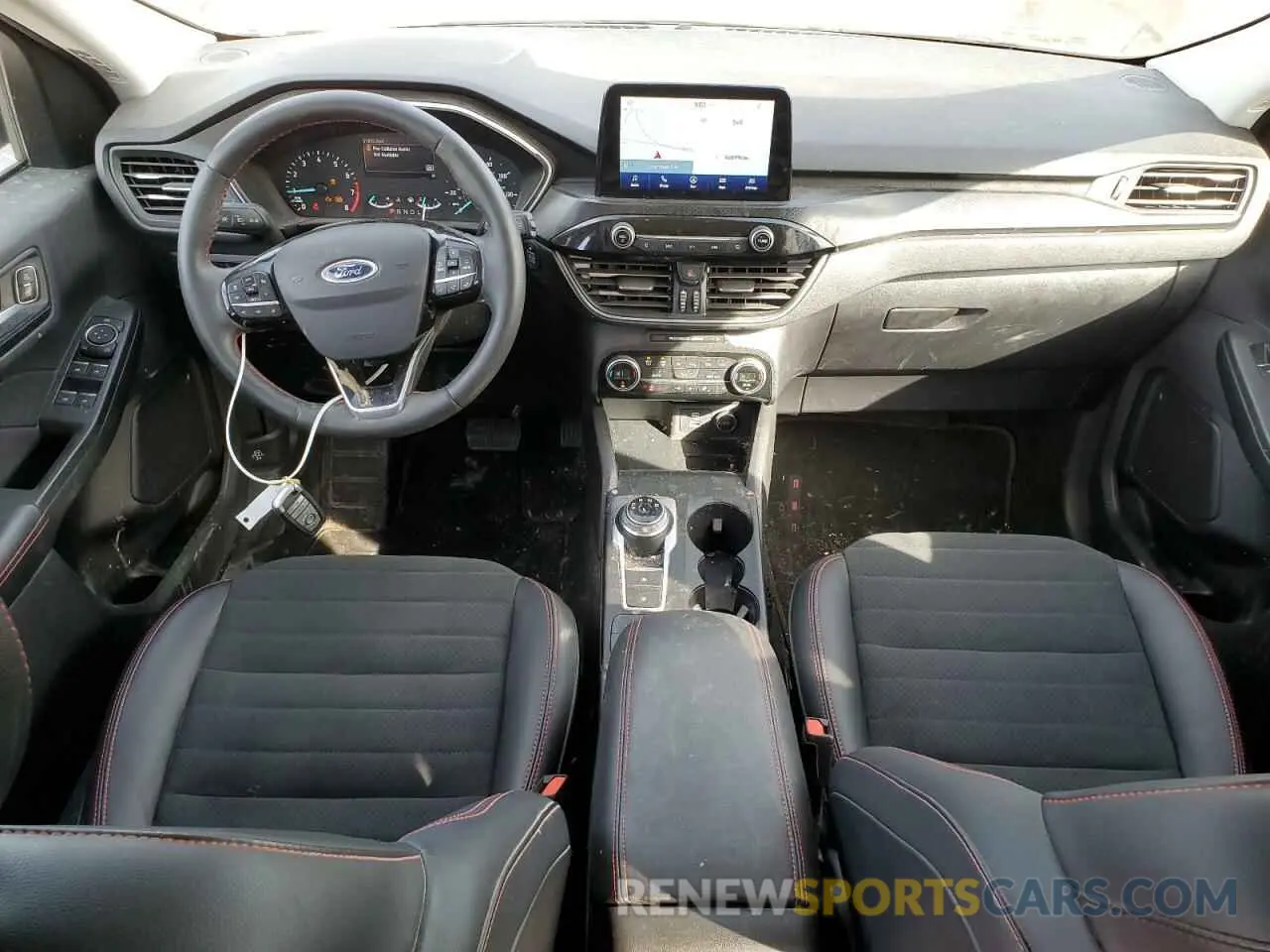 8 fotografías del automóvil dañado 1FMCU9H94MUB31273 FORD ESCAPE 2021