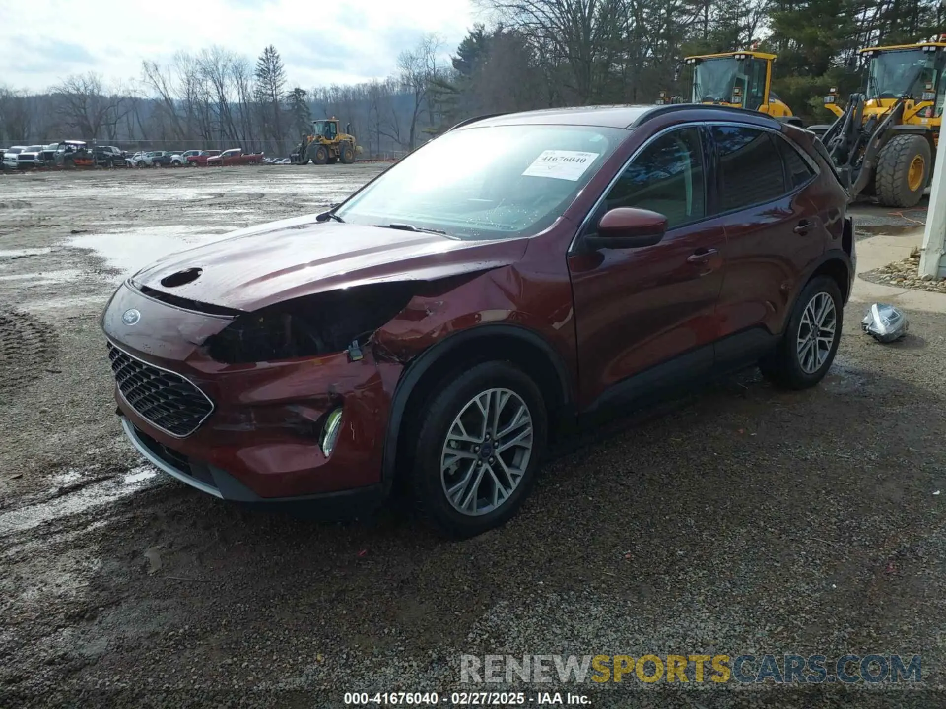2 fotografías del automóvil dañado 1FMCU9H9XMUA17388 FORD ESCAPE 2021
