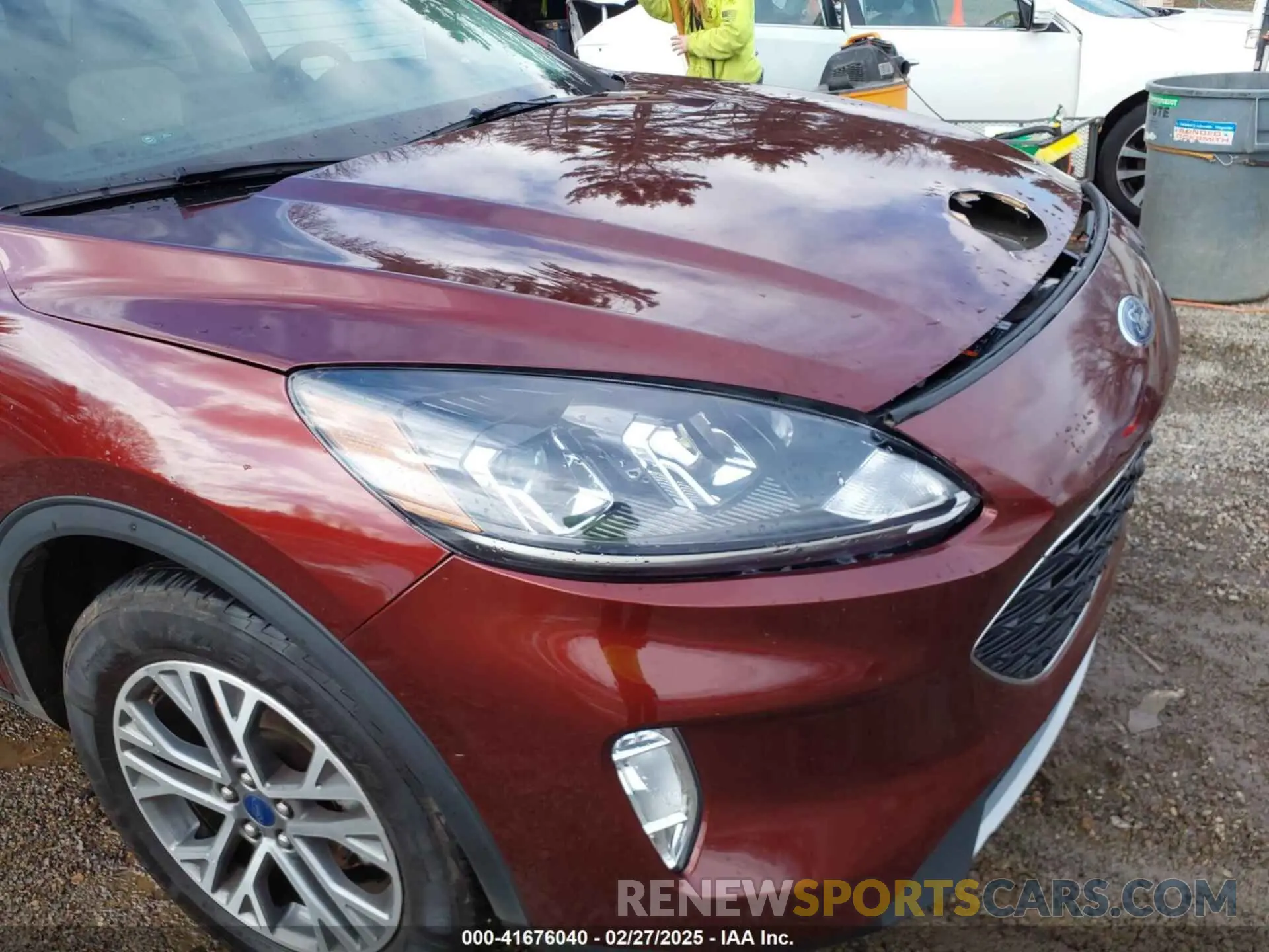 20 fotografías del automóvil dañado 1FMCU9H9XMUA17388 FORD ESCAPE 2021