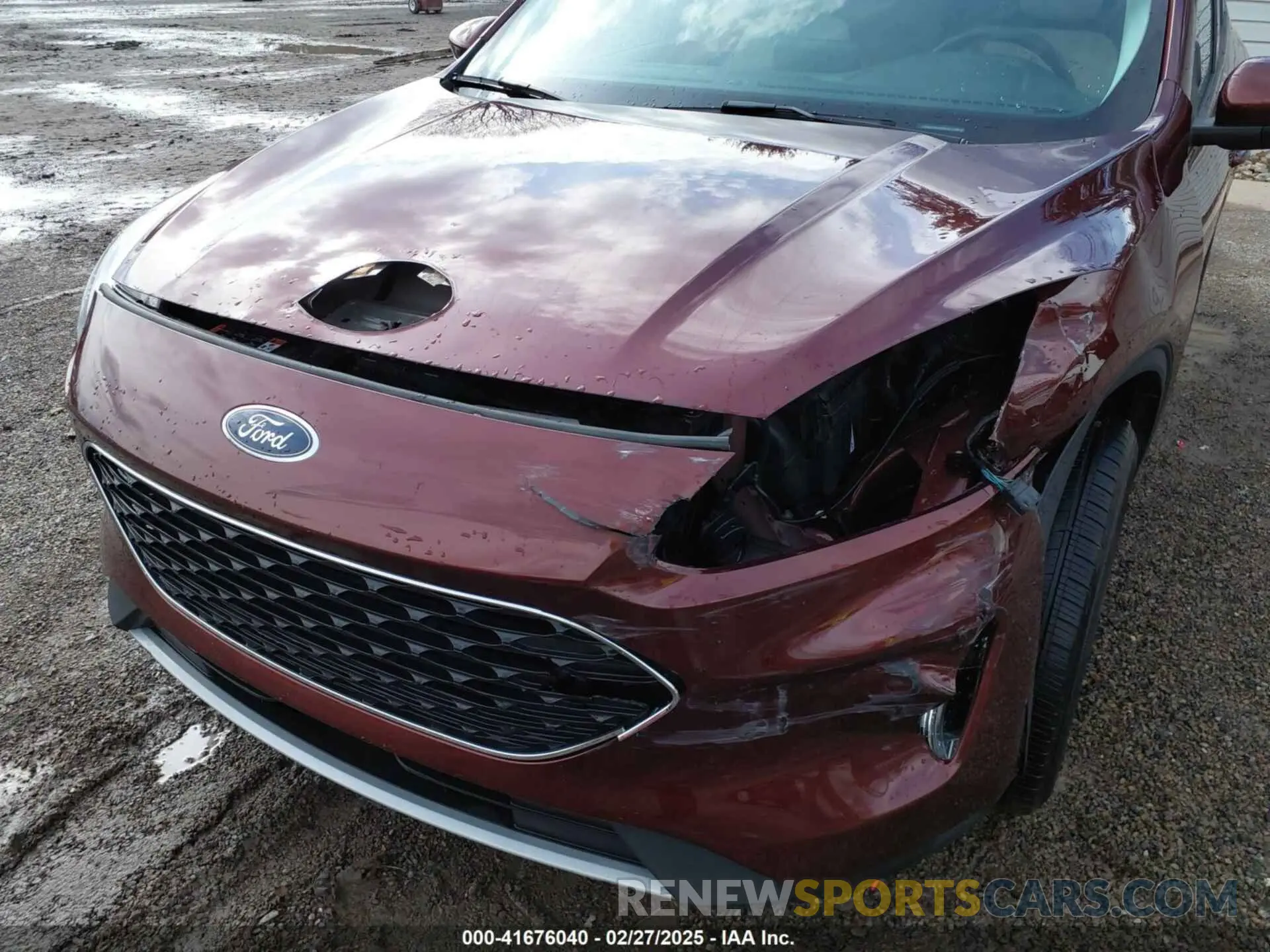 6 fotografías del automóvil dañado 1FMCU9H9XMUA17388 FORD ESCAPE 2021