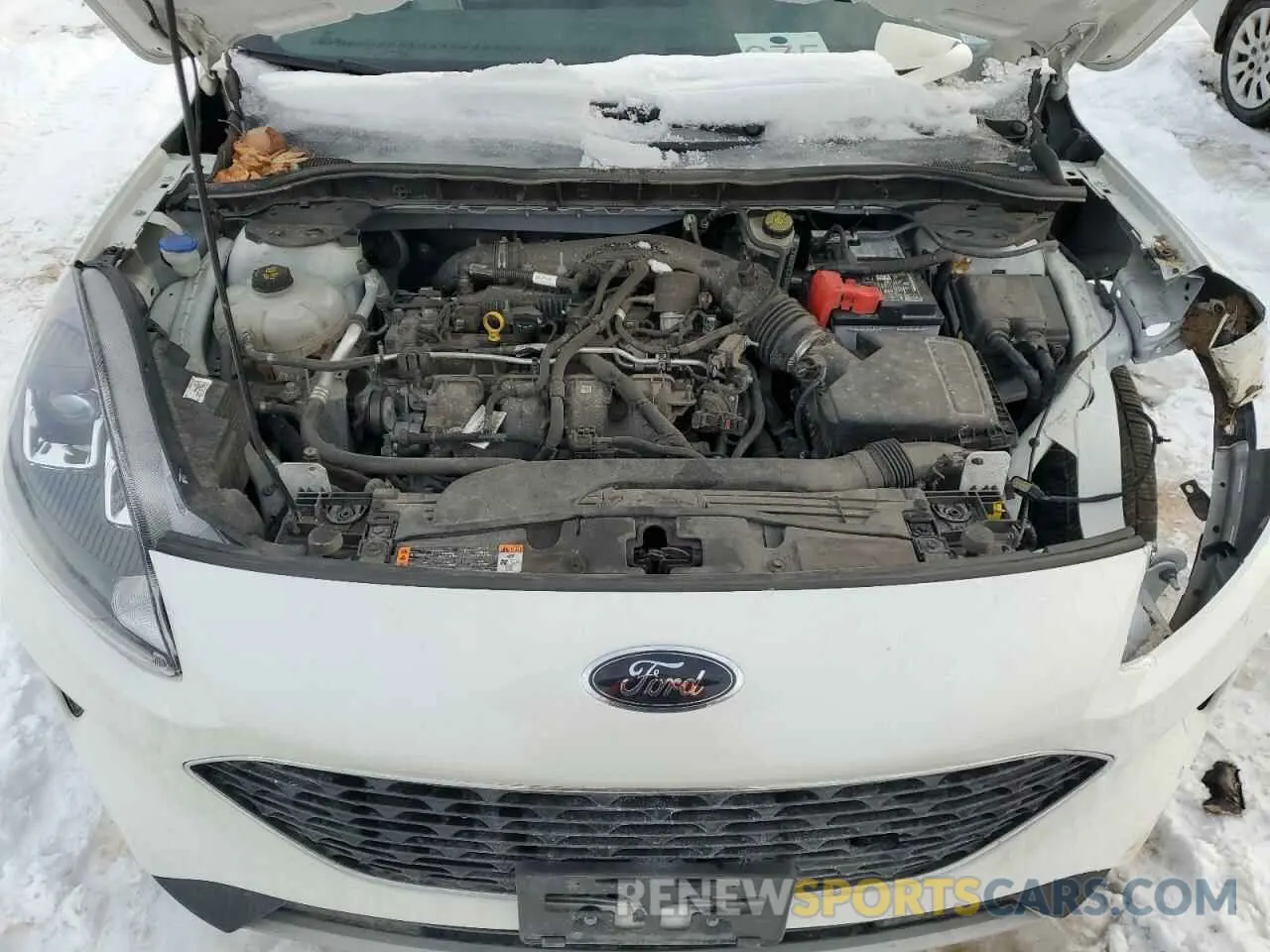 12 fotografías del automóvil dañado 1FMCU9H9XMUA23983 FORD ESCAPE 2021