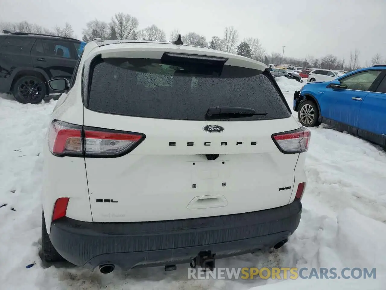6 fotografías del automóvil dañado 1FMCU9H9XMUA23983 FORD ESCAPE 2021