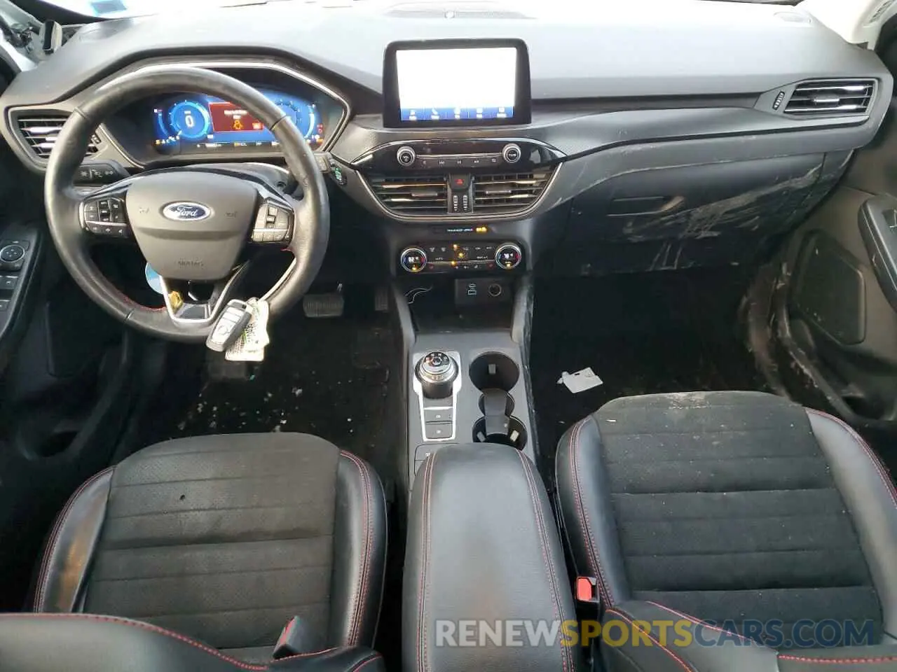 8 fotografías del automóvil dañado 1FMCU9H9XMUA23983 FORD ESCAPE 2021