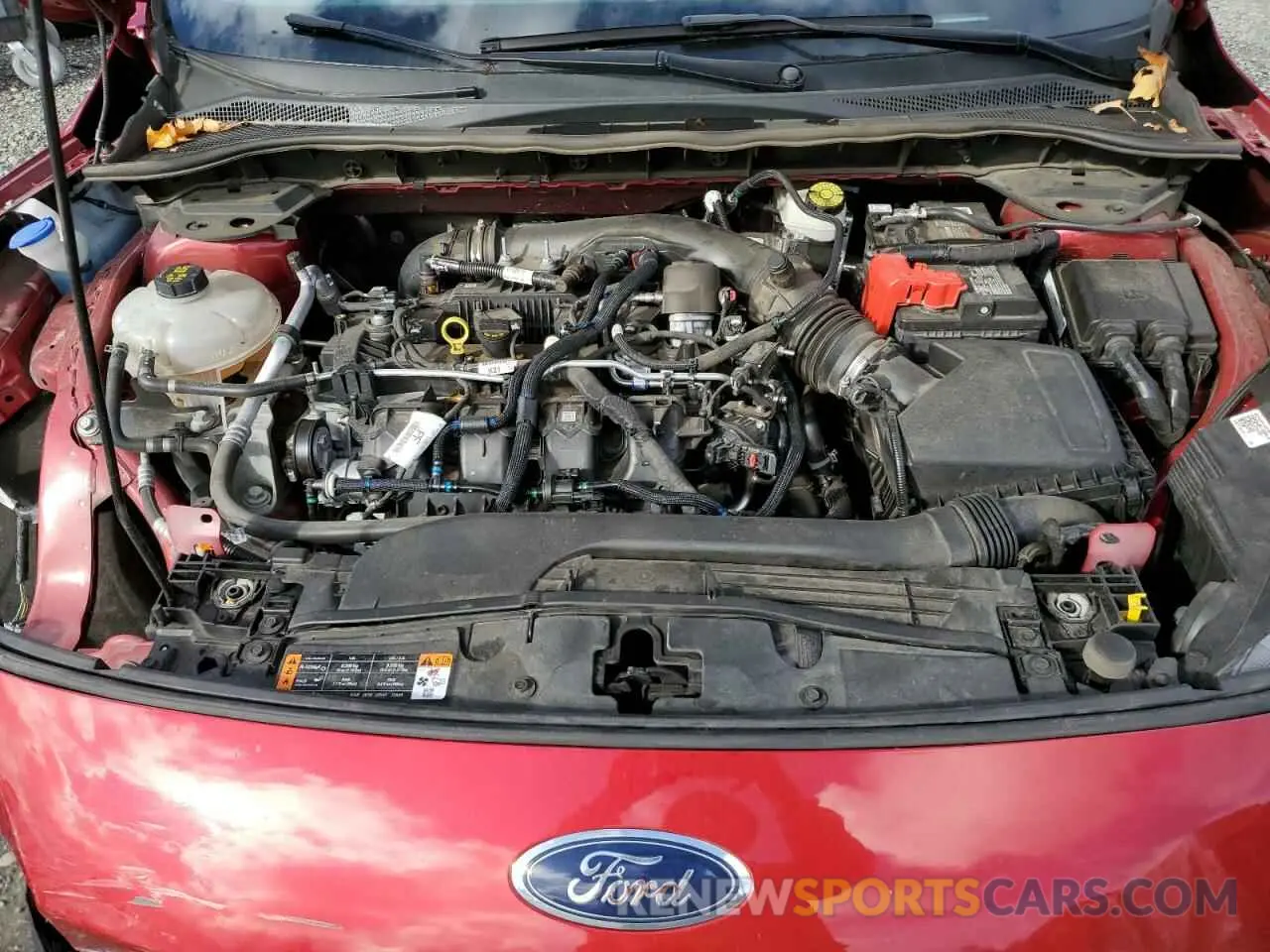 12 fotografías del automóvil dañado 1FMCU9H9XMUA36118 FORD ESCAPE 2021