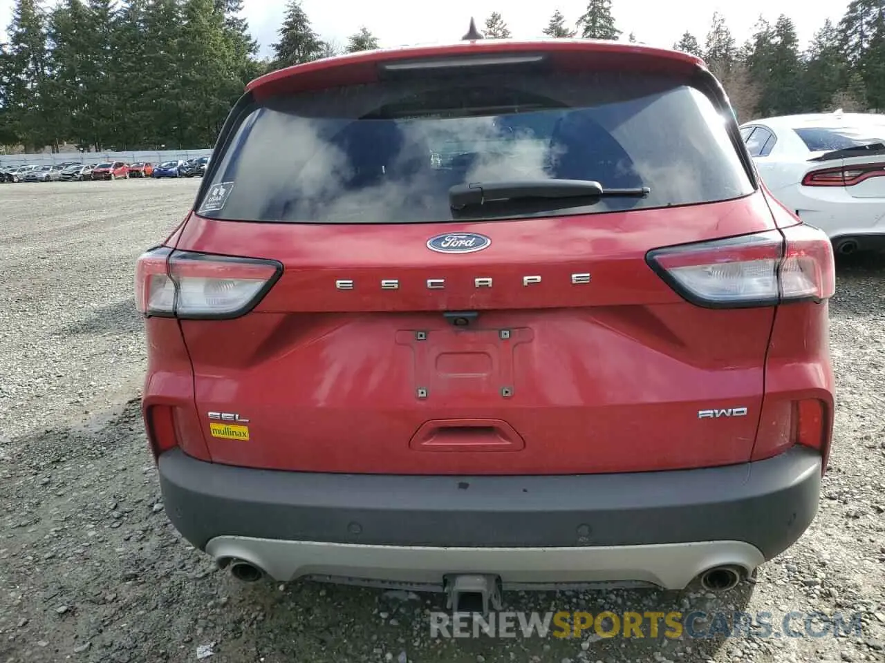 6 fotografías del automóvil dañado 1FMCU9H9XMUA36118 FORD ESCAPE 2021