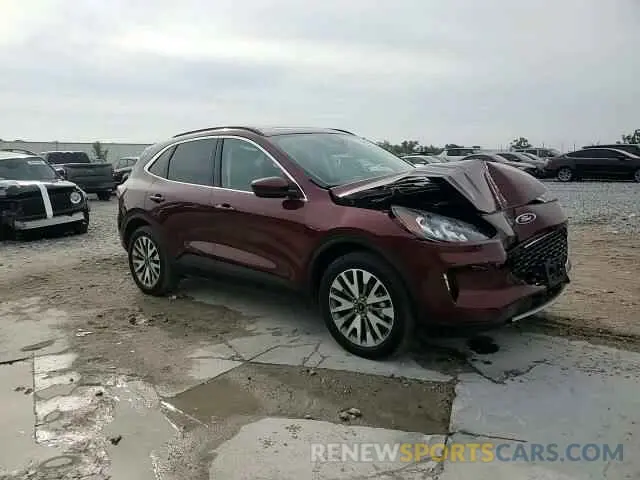 12 fotografías del automóvil dañado 1FMCU9J91MUA79093 FORD ESCAPE 2021
