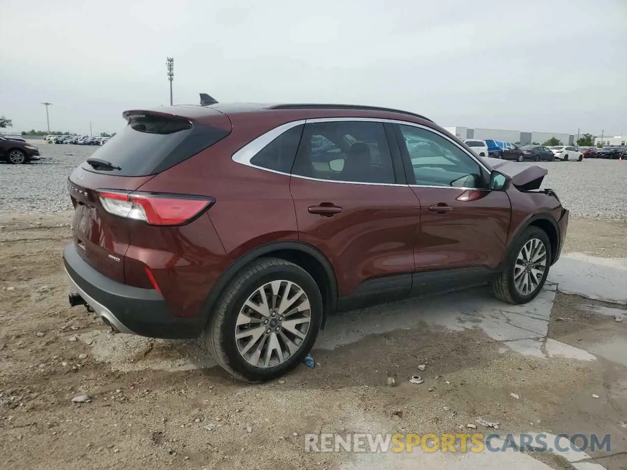 3 fotografías del automóvil dañado 1FMCU9J91MUA79093 FORD ESCAPE 2021