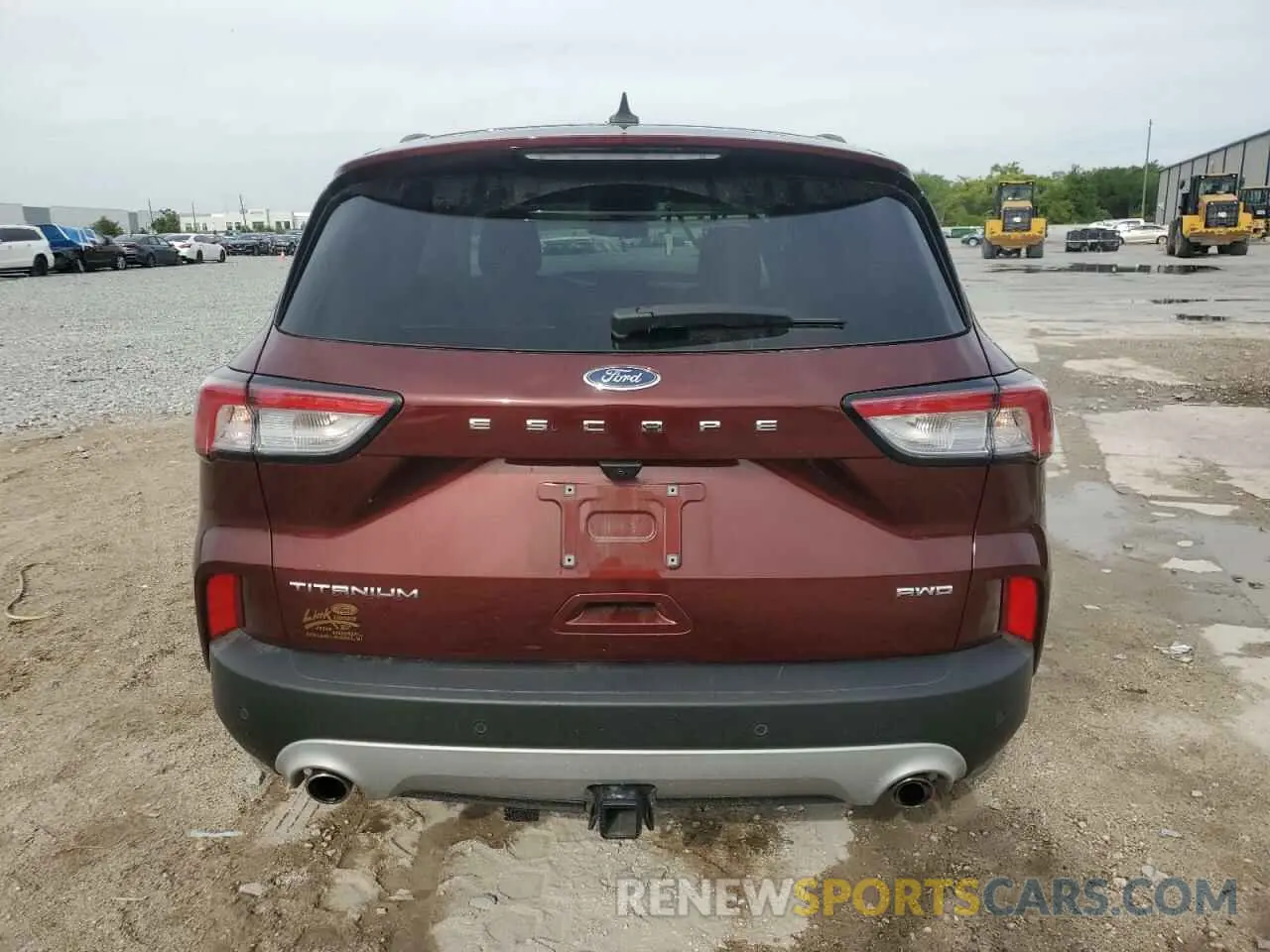 6 fotografías del automóvil dañado 1FMCU9J91MUA79093 FORD ESCAPE 2021
