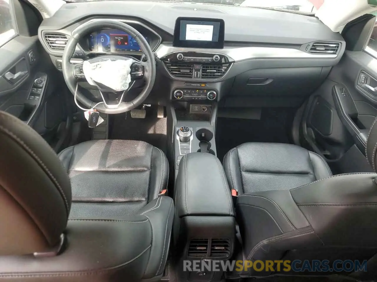 8 fotografías del automóvil dañado 1FMCU9J91MUA79093 FORD ESCAPE 2021