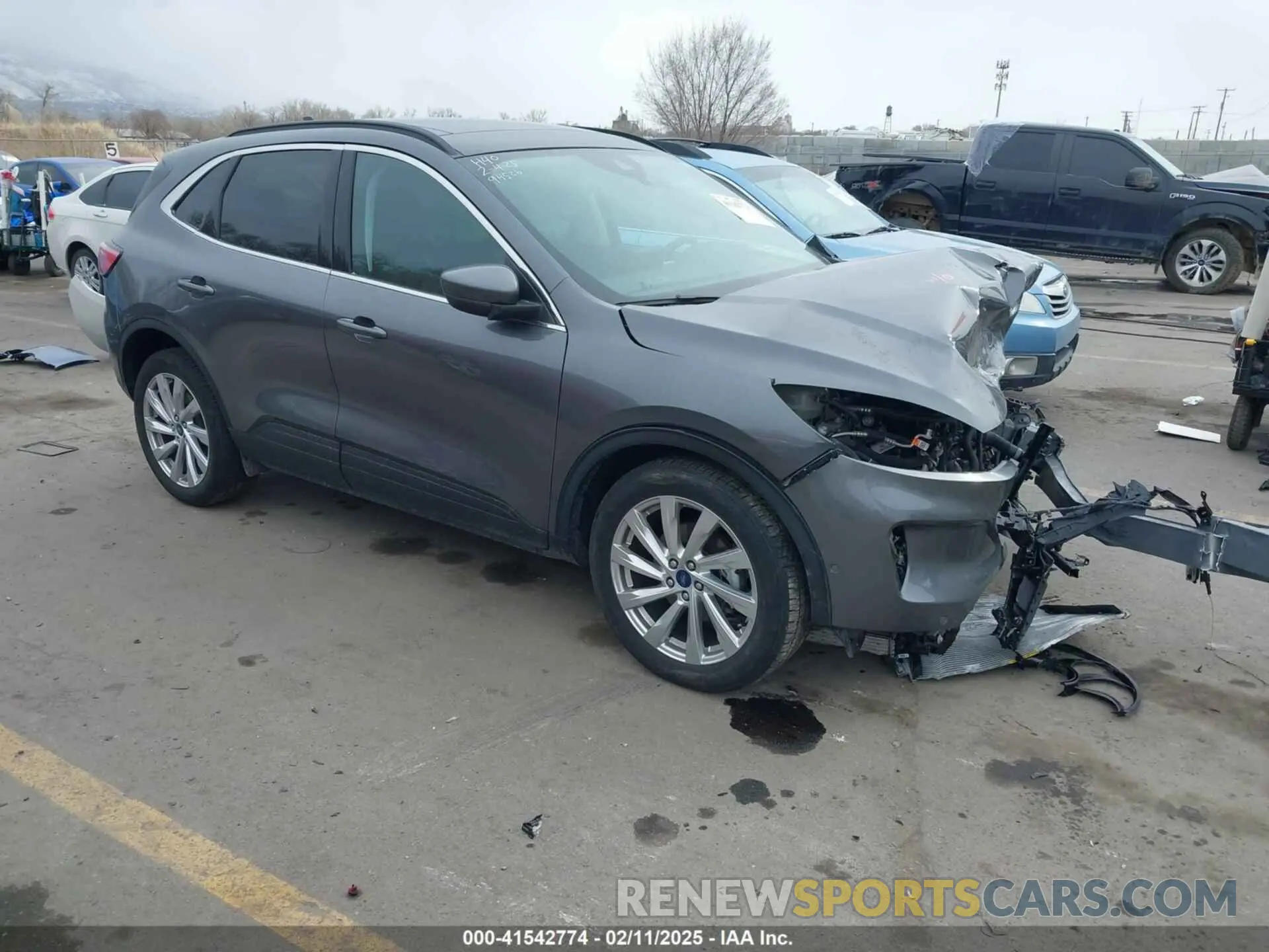 1 fotografías del automóvil dañado 1FMCU9J92MUA27097 FORD ESCAPE 2021