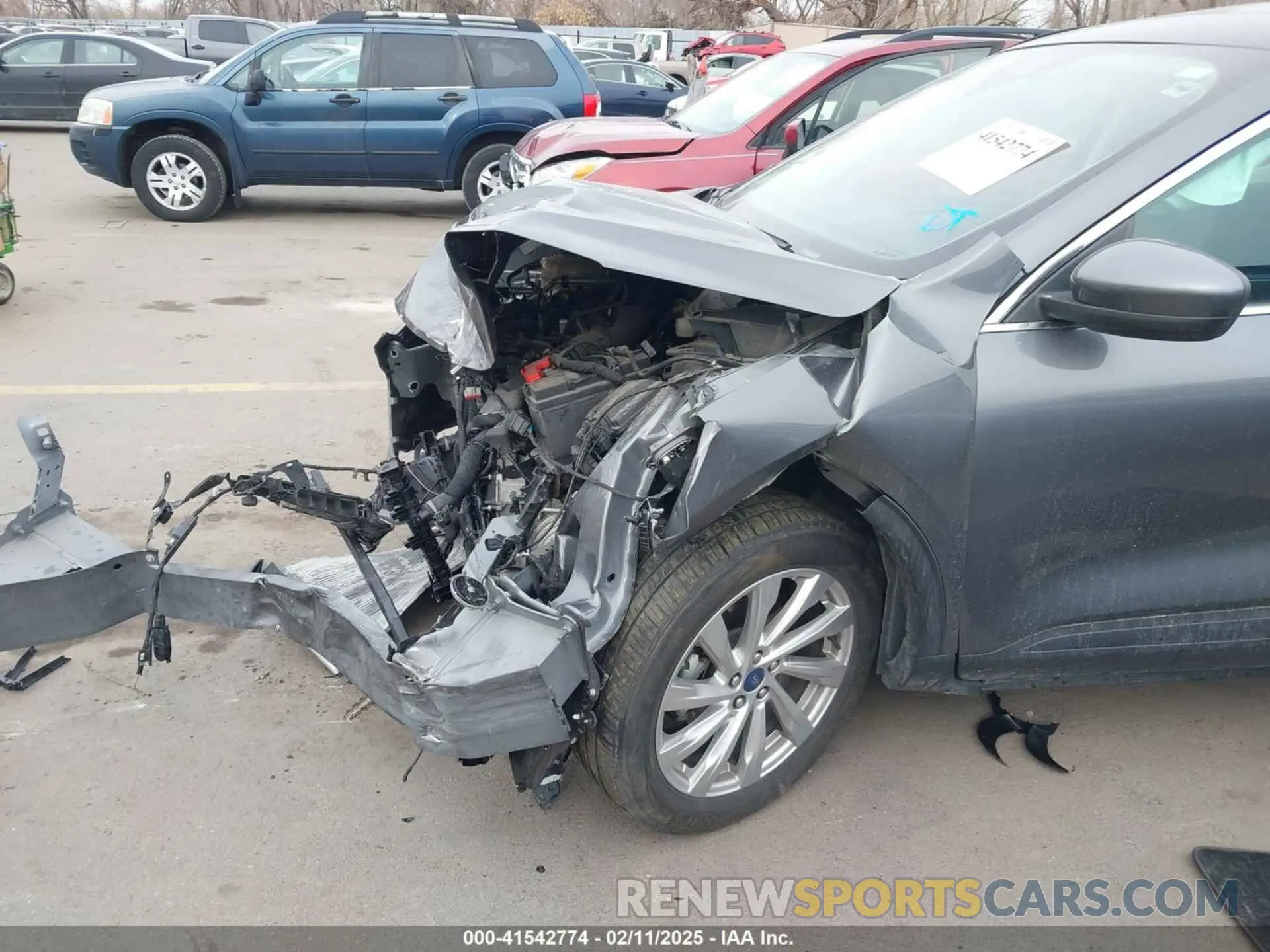 6 fotografías del automóvil dañado 1FMCU9J92MUA27097 FORD ESCAPE 2021