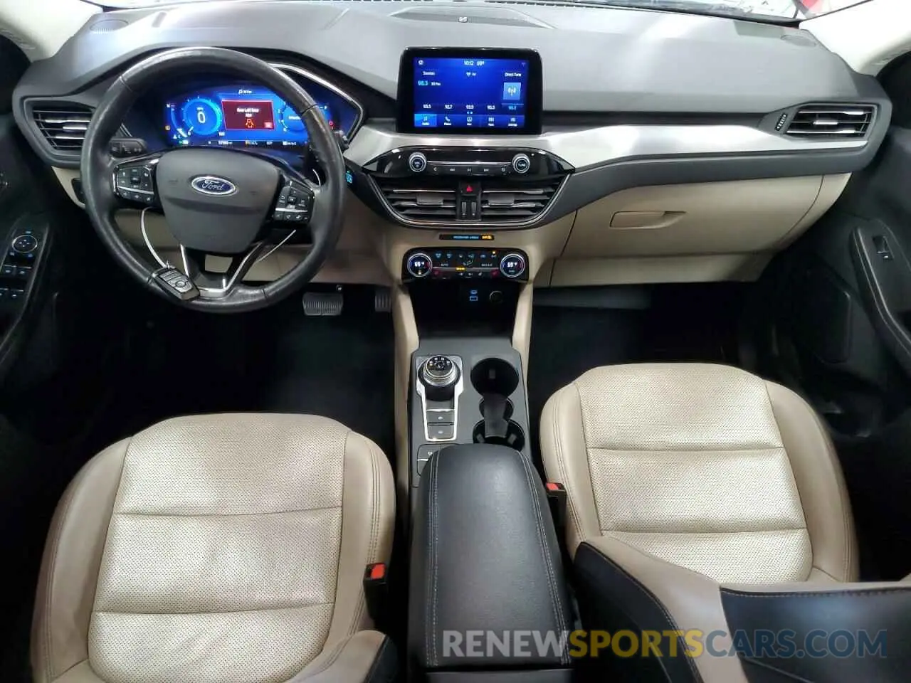 8 fotografías del automóvil dañado 1FMCU9J92MUA58608 FORD ESCAPE 2021
