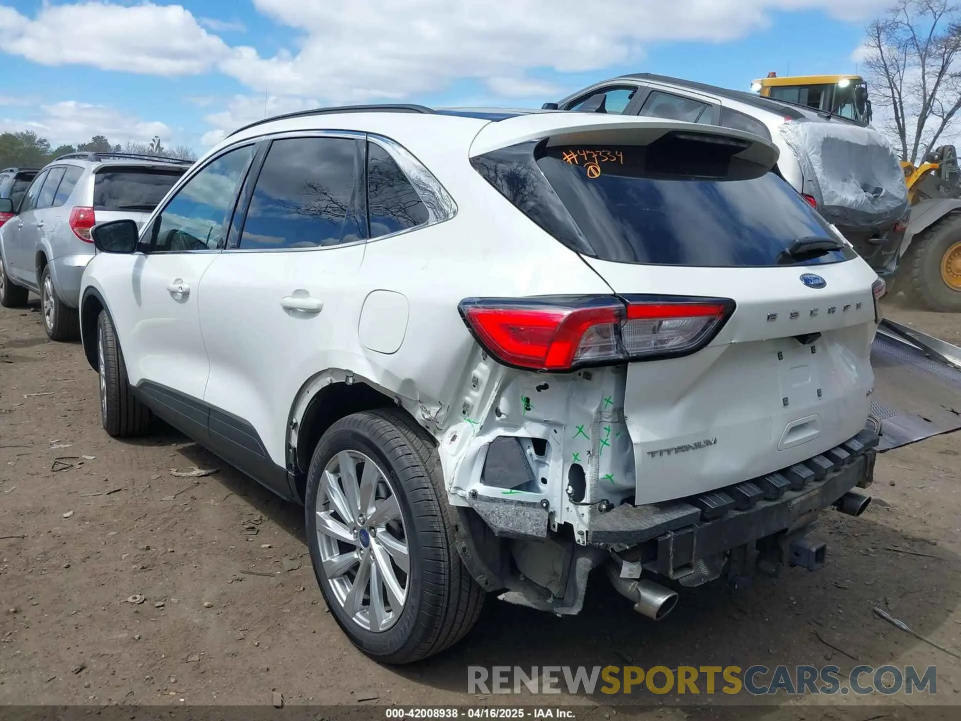 6 fotografías del automóvil dañado 1FMCU9J94MUA27571 FORD ESCAPE 2021