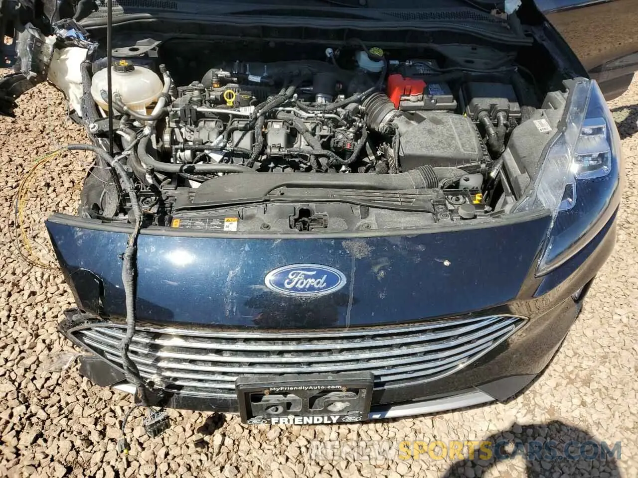 13 fotografías del automóvil dañado 1FMCU9J96MUA62533 FORD ESCAPE 2021