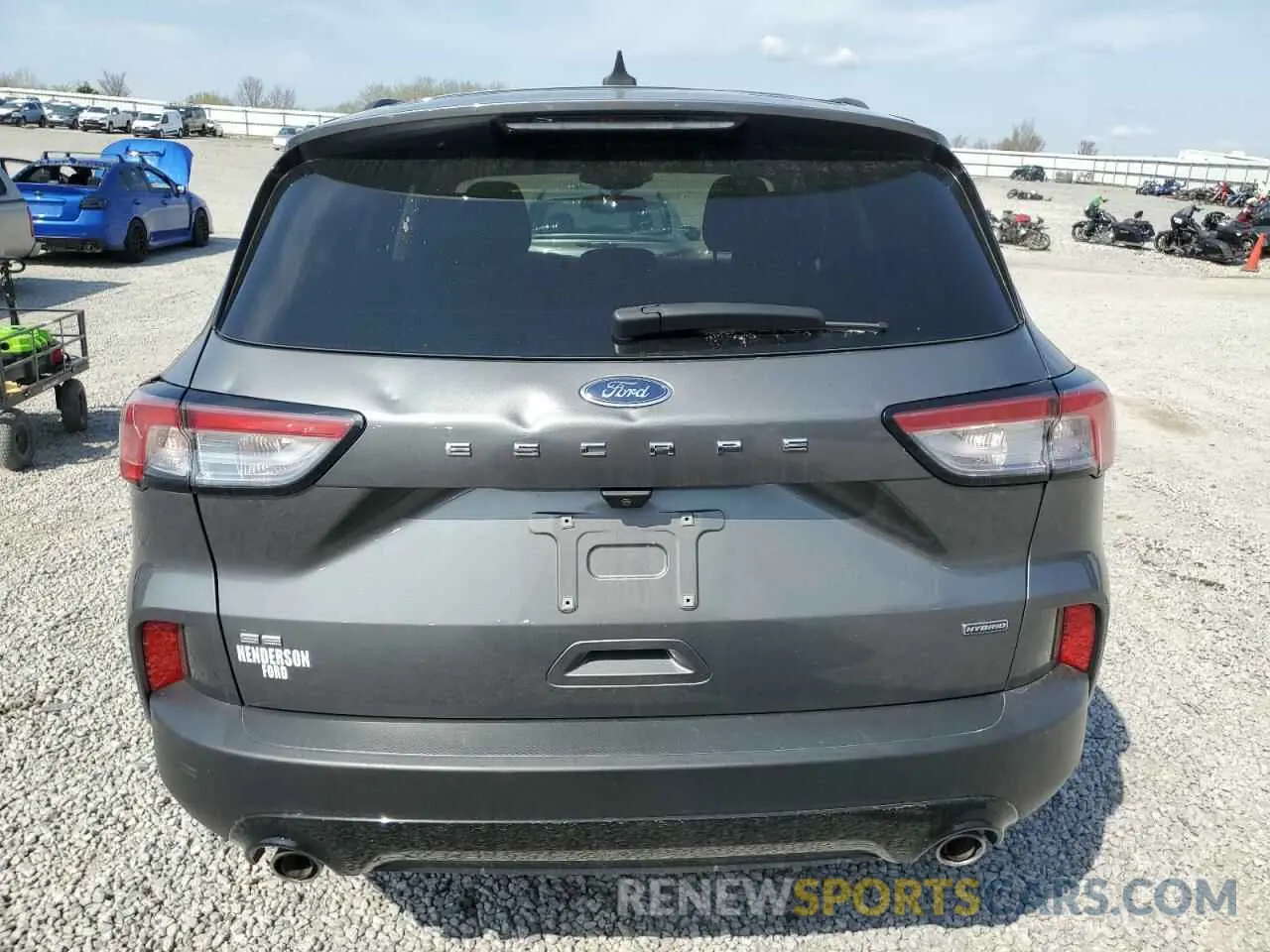 6 fotografías del automóvil dañado 1FMCU0BZ2NUA27161 FORD ESCAPE 2022