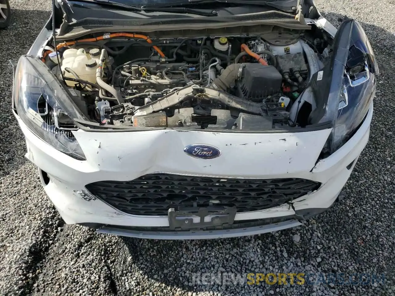 12 fotografías del automóvil dañado 1FMCU0BZ4NUA80783 FORD ESCAPE 2022